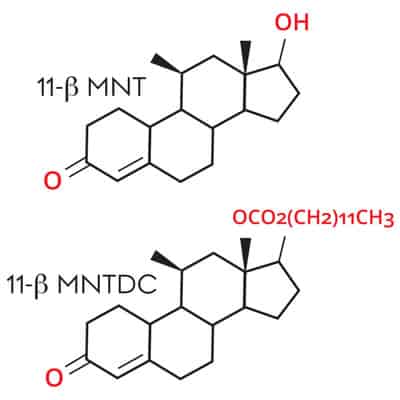 sensitive LC-MS/MS method for male drug hormone analysis